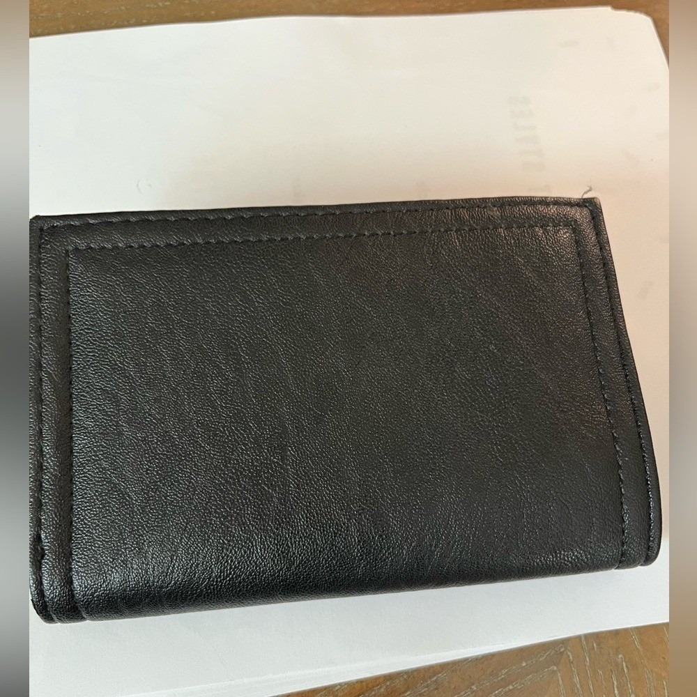 Jessica Simpson wallet black‎ vegan leather - Picture 5 of 5